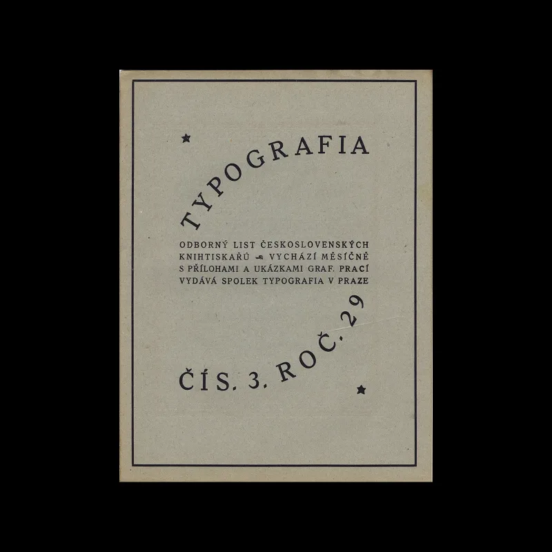 Typografia, ročník 29, 03, 1922