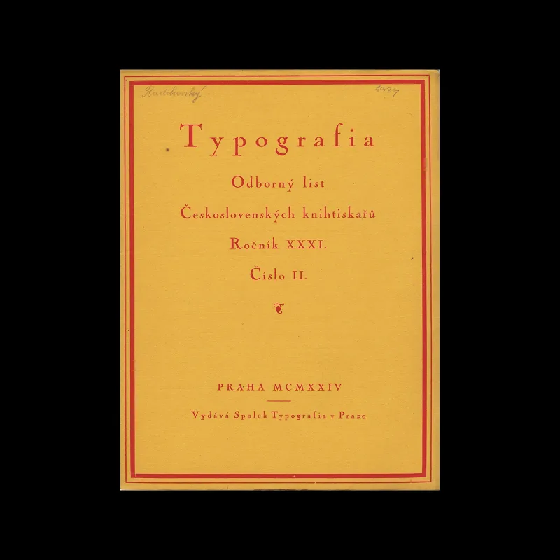 Typografia, ročník 31, 02, 1924