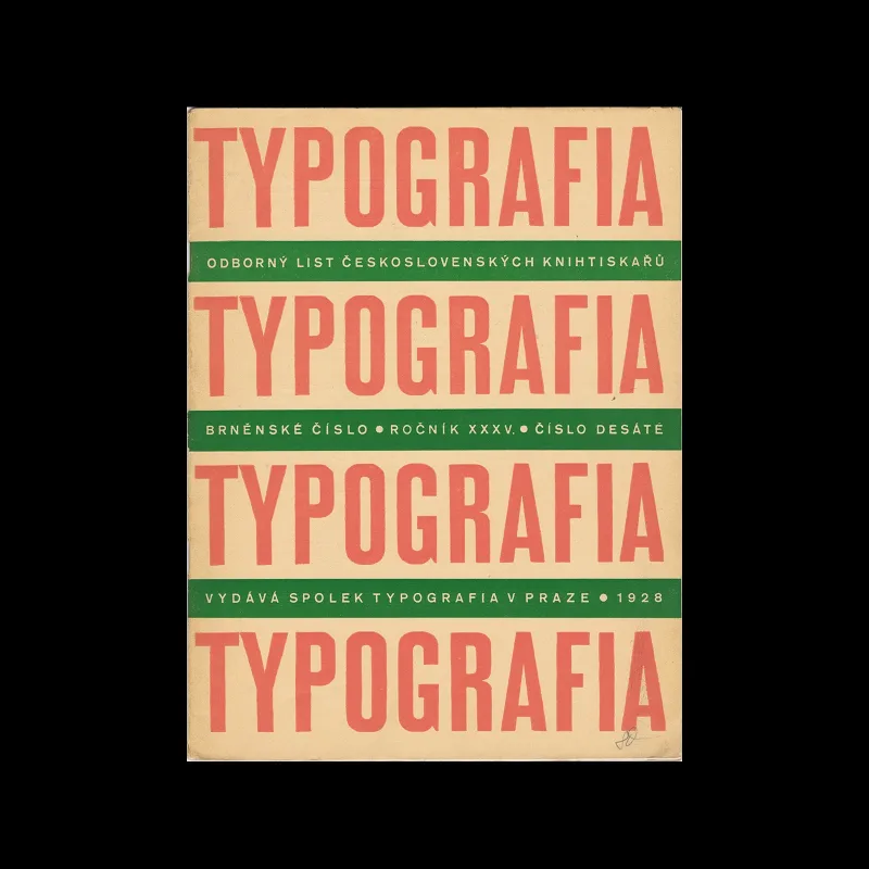 Typografia, ročník 35, 10, 1928