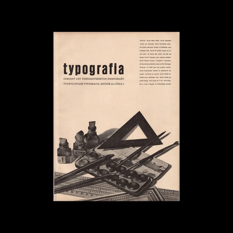 Typografia, ročník 44, 06, 1937