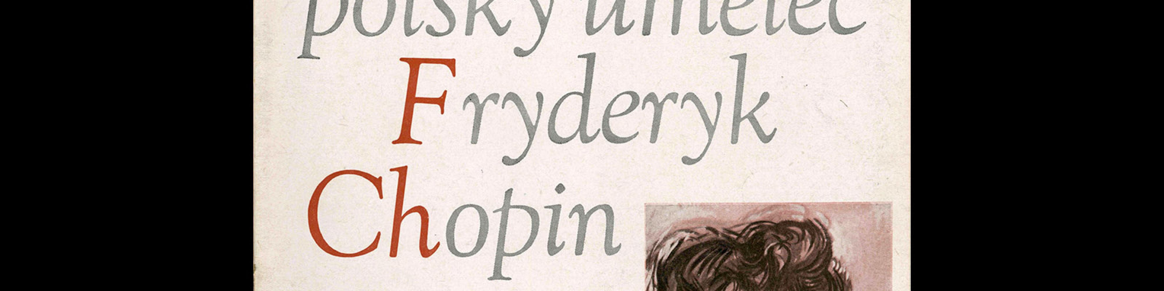 Typografia, ročník 56, 04, 1953. Cover design by Oldřich Hlavsa