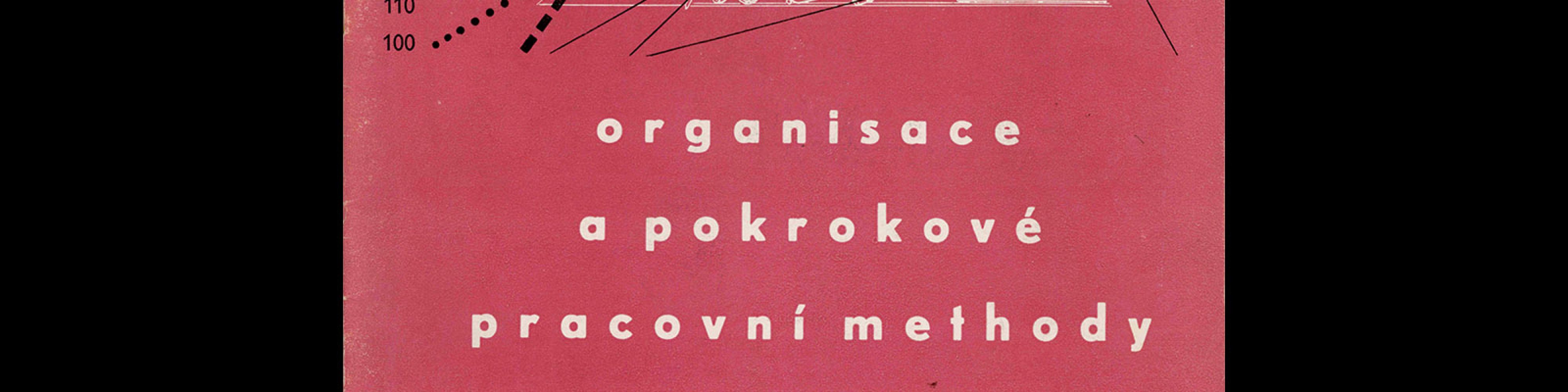 Typografia, ročník 56, 09, 1953. Cover design by Oldřich Hlavsa