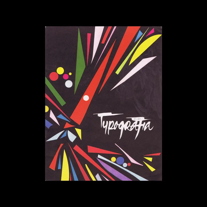 Typografia, ročník 64, 04, 1961. Cover design by Josef Hašek