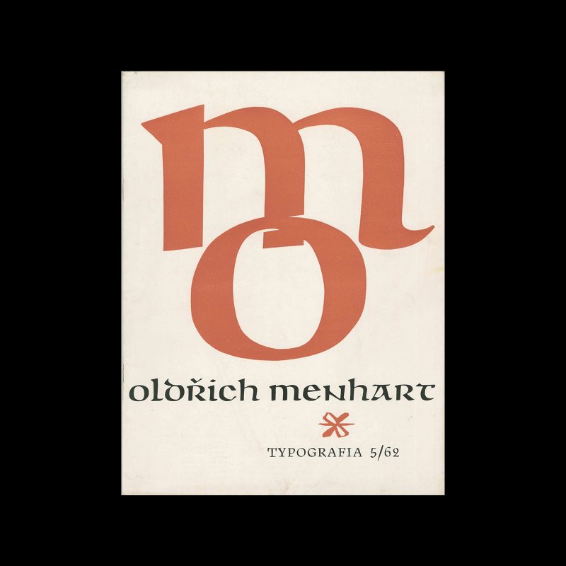 Typografia, ročník 65, 05, 1962. Cover design by Stanislav Souček