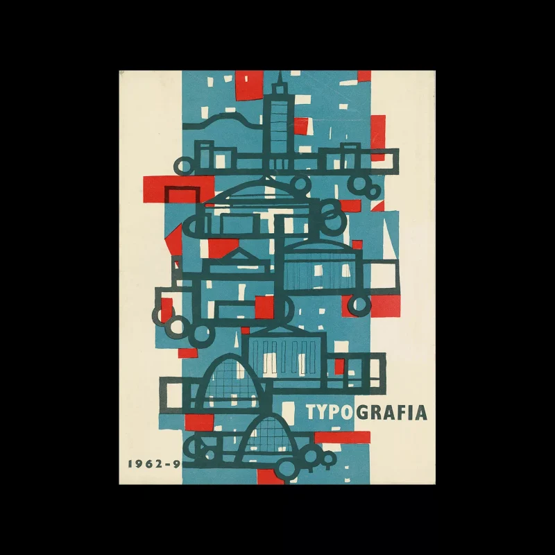 Typografia, ročník 65, 09, 1962. Designed by Grafia