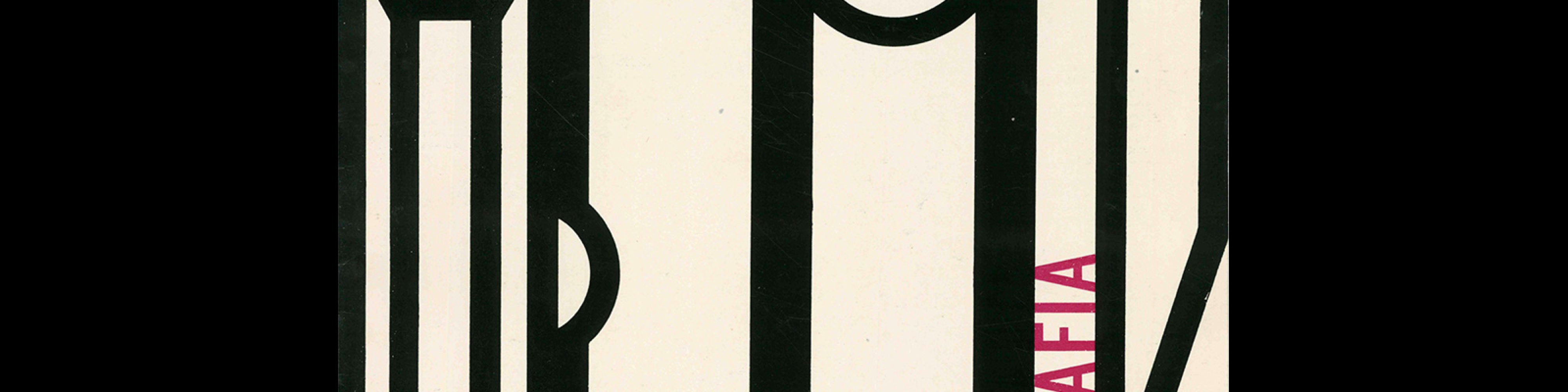 Typografia, ročník 66, 12, 1963. Cover design by Vladislav Najbrt.