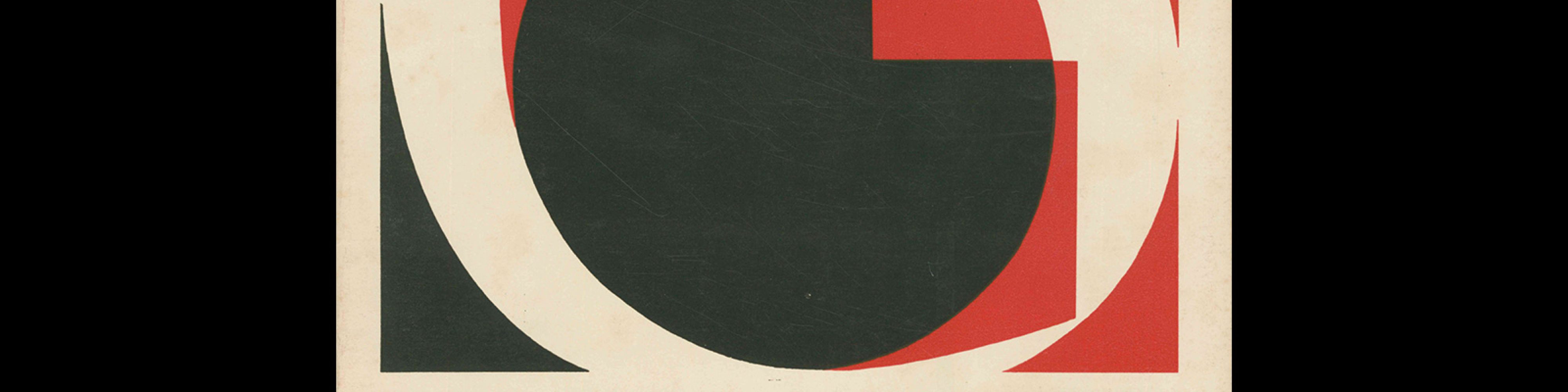 Typografia, ročník 68, 06, 1965. Cover design by Bohuslav Blažej.