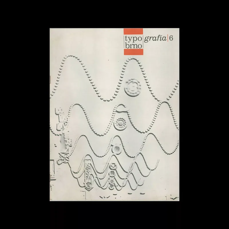 Typografia, ročník 71, 06, 1968. Cover design by Petr Jero a Ivan