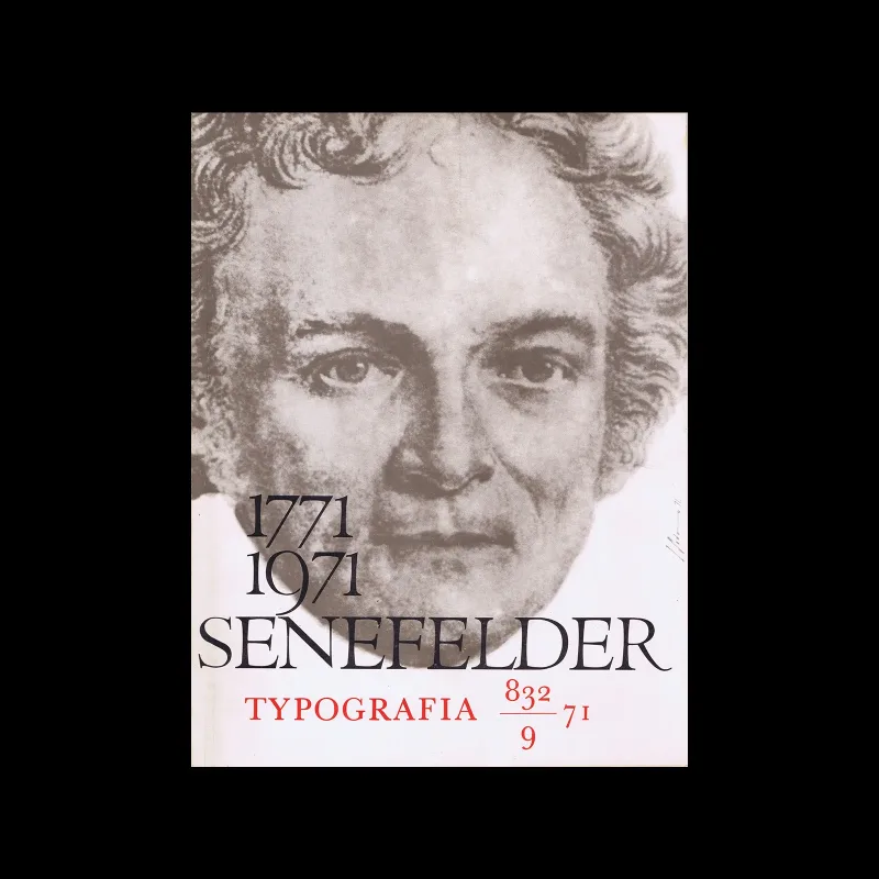 Typografia, ročník 74, 09, 1971. Design by Jiří Sodoma and Miloslav Fulin