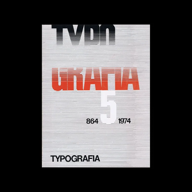 Typografia, ročník 77, 05, 1974. Magazine by Jaroslav Kosnar