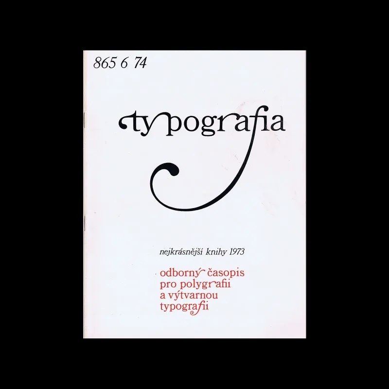 Typografia, ročník 77, 06, 1974. Marta Sonnbergova (Cover), František Fantyš (inners)