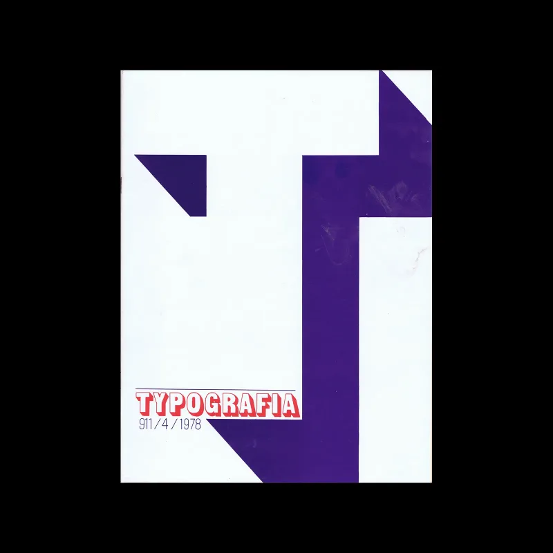 Typografia, ročník 81, 04, 1978. Alena Nievaldová (Cover), František Fantyš (Inners)