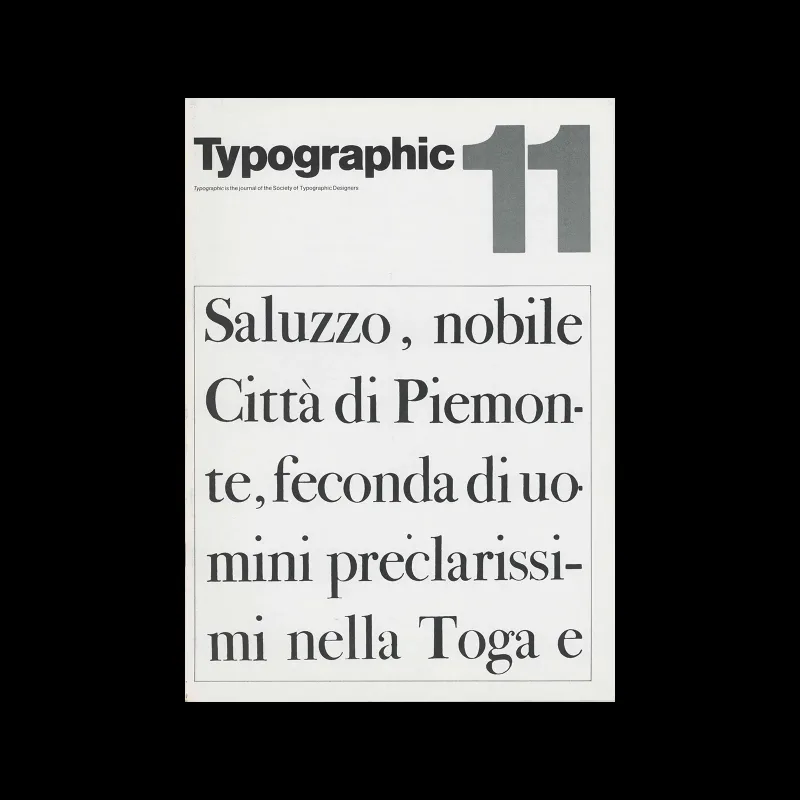 Typographic, 11, 1977