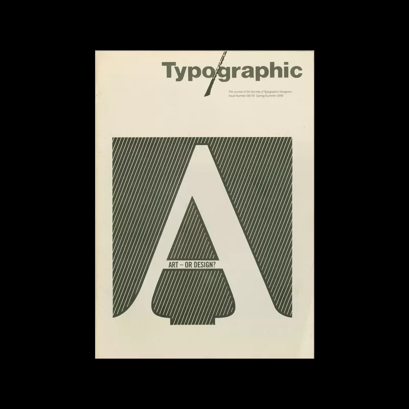 Typographic, 38-39, Spring/Summer 1990