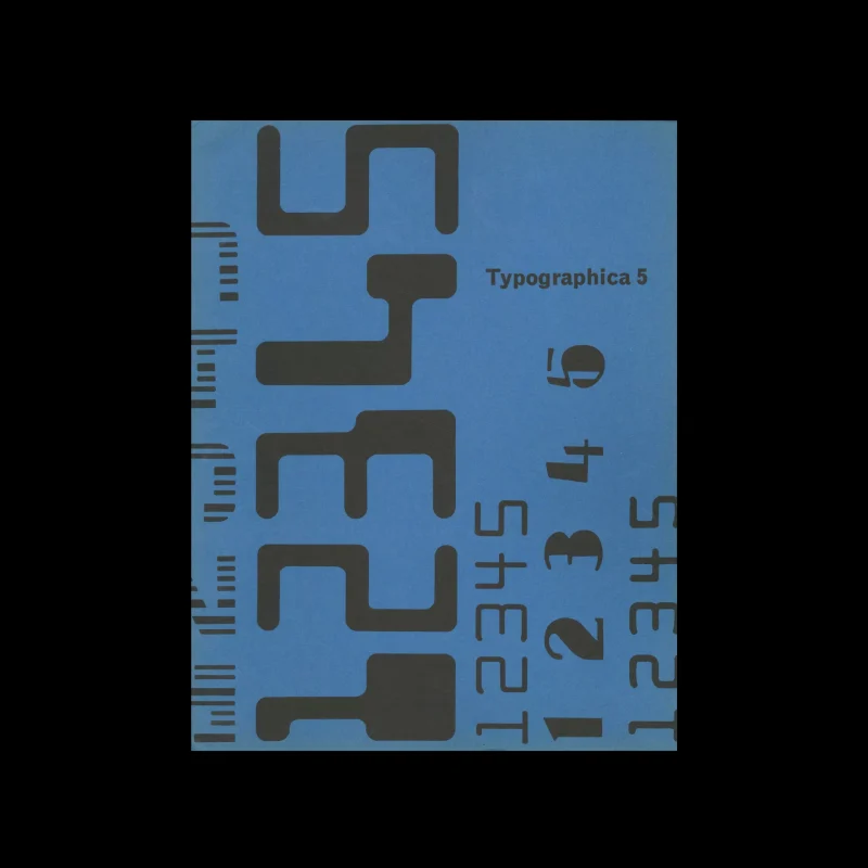 Typographica, New Series 5, 1962. Designed by Herbert Spencer