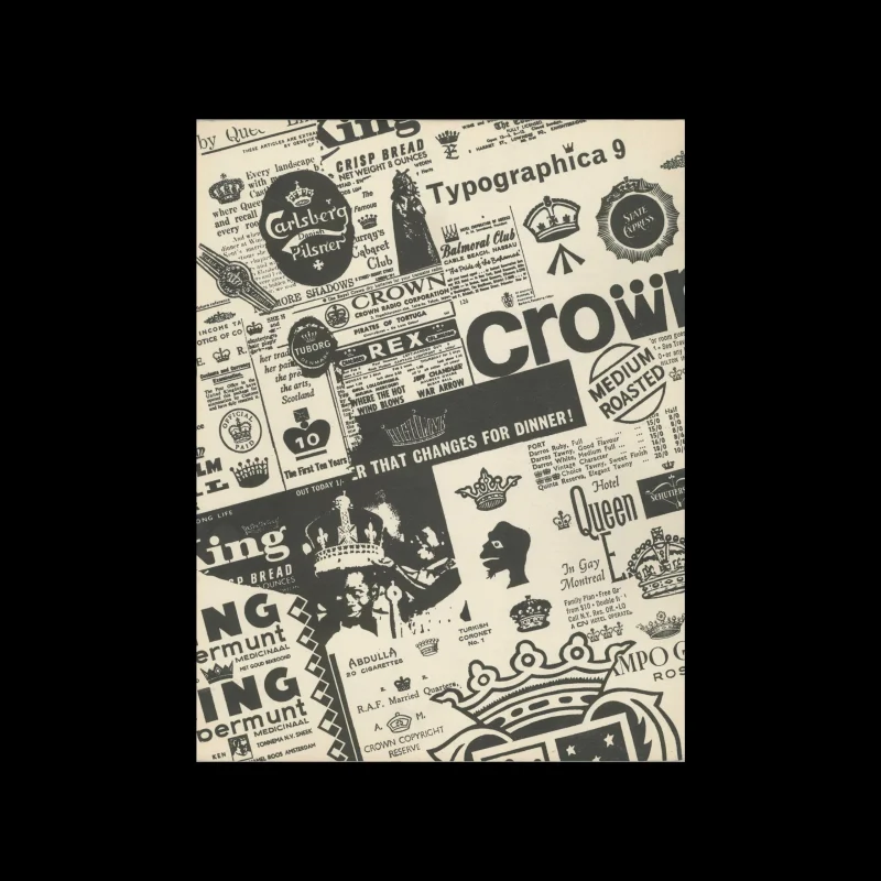 Typographica, New Series 9, 1964. Designed by Herbert Spencer
