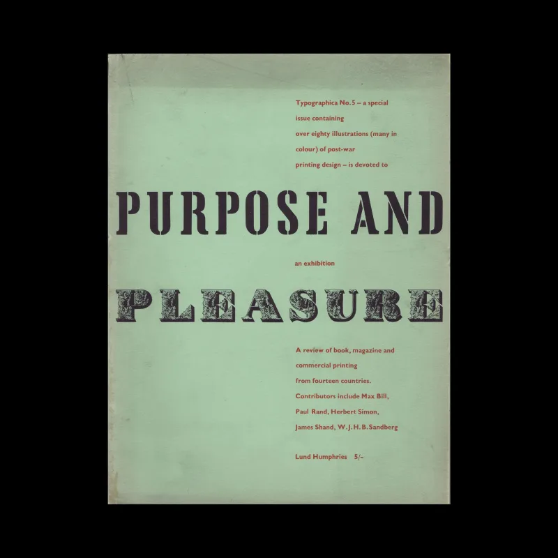 Typographica, Old Series 05, 1952