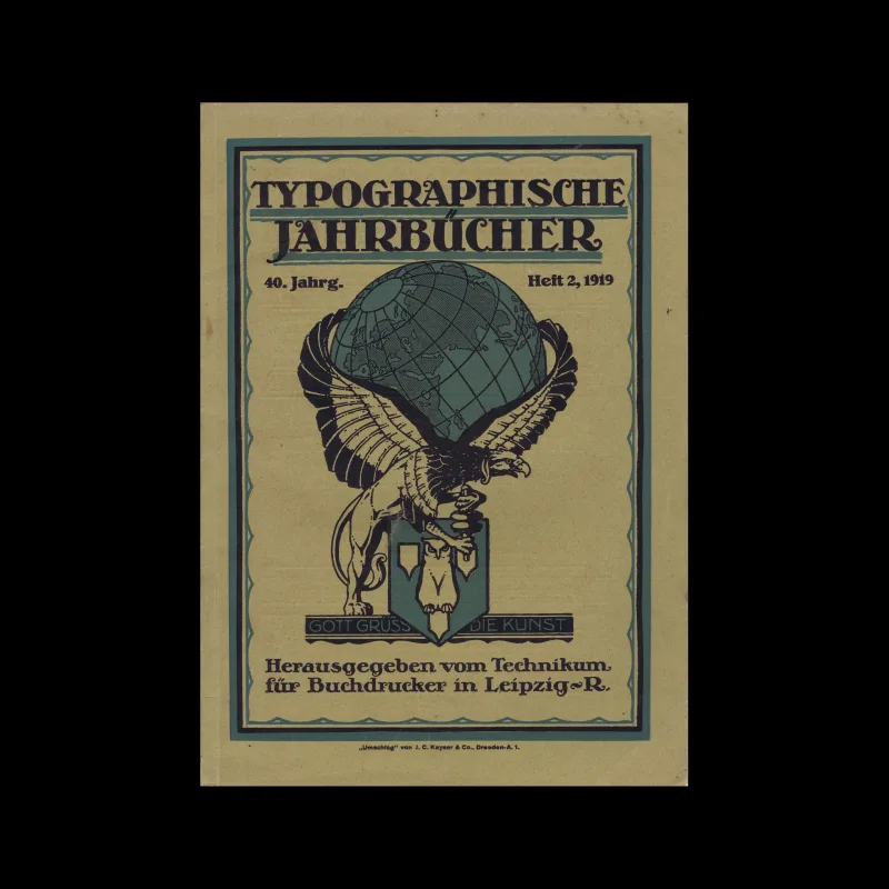 Typographische Jahrbücher, 40 Jahrg., Heft 02, 1919