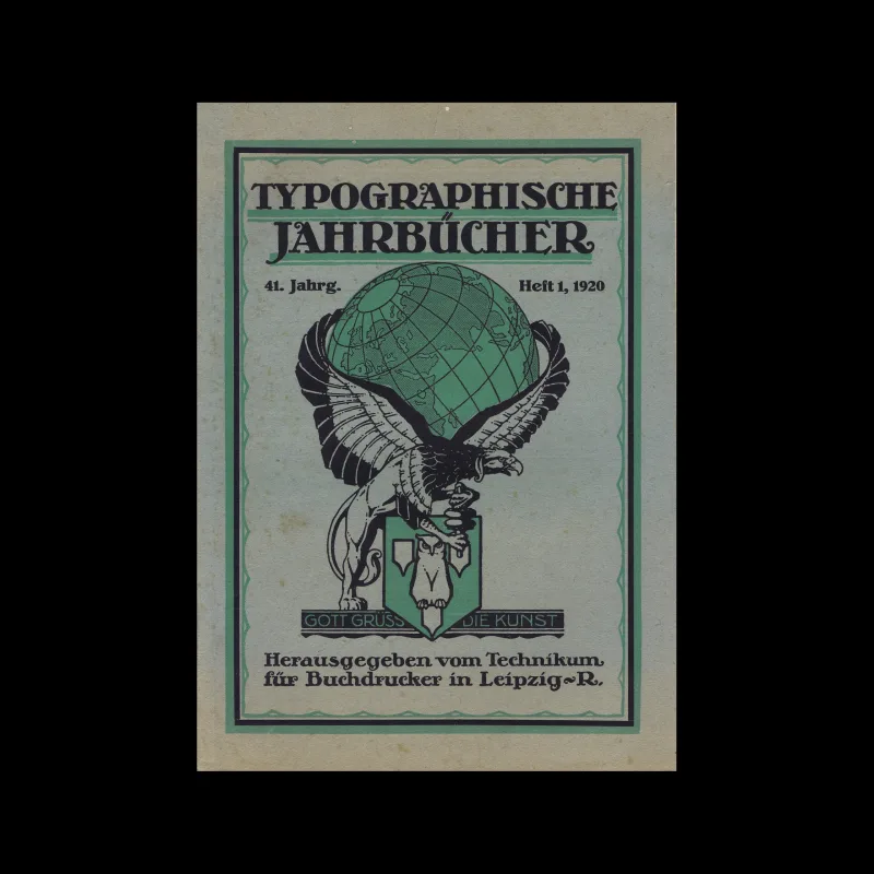 Typographische Jahrbücher, 41 Jahrg., Heft 01, 1920