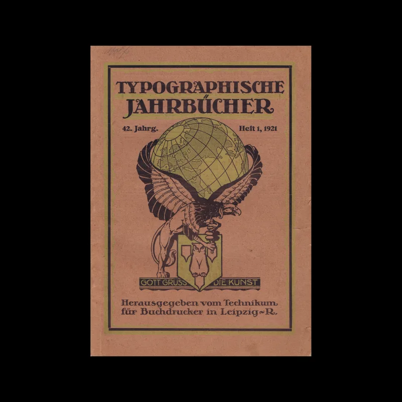 Typographische Jahrbücher, 42 Jahrg., Heft 01, 1921