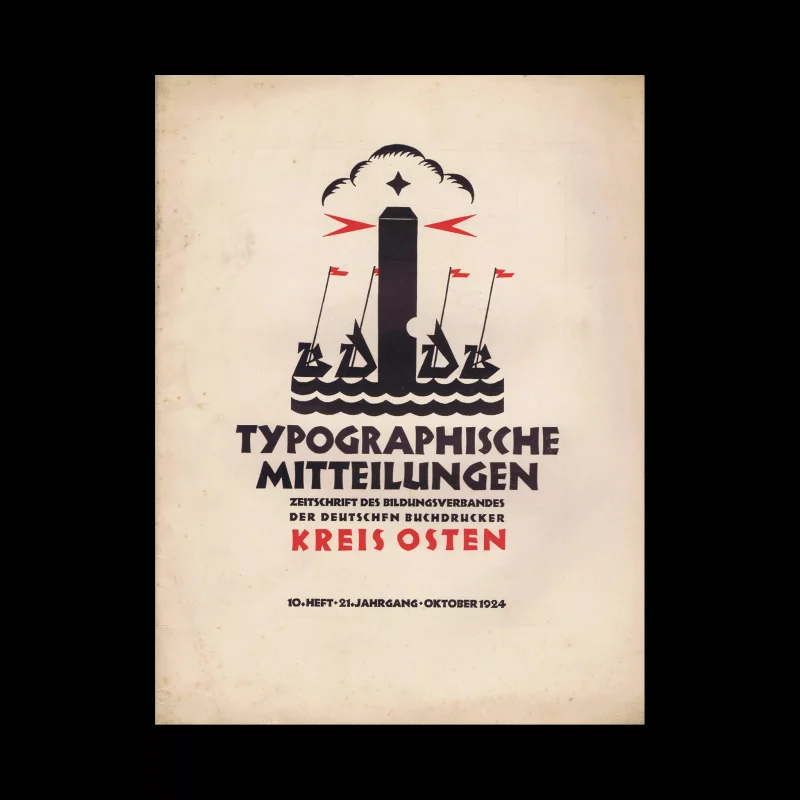 Typographische Mitteilungen, 21. Jahrgang, Heft 10, October 1924