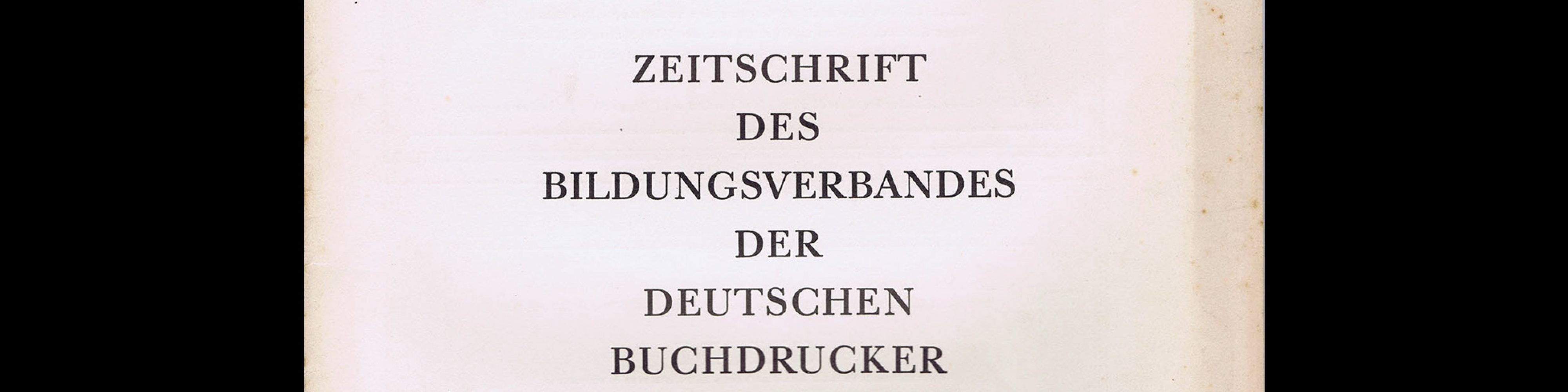 Typographische Mitteilungen, 22 Jahrgang, Achtes Heft, August 1925