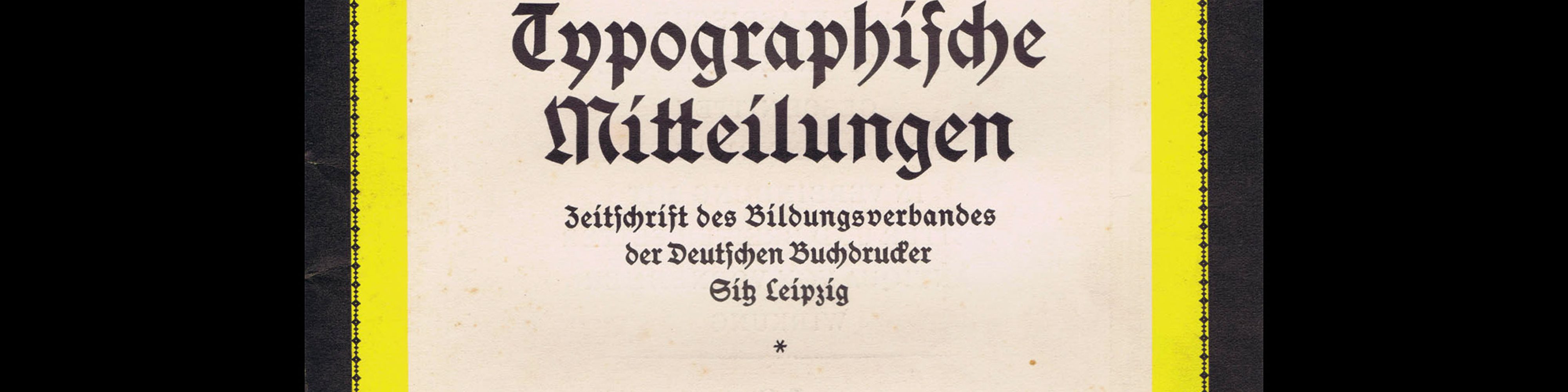 Typographische Mitteilungen, Zweiundzwanzigster Jahrgang, Heft 5, May 1925