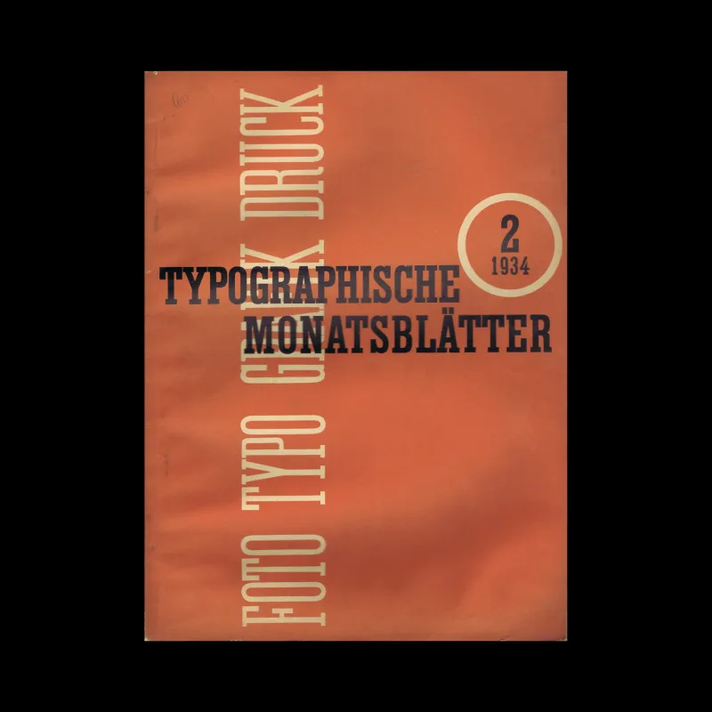 Typographische Monatsblätter, Vol 02, No. 02, February 1934