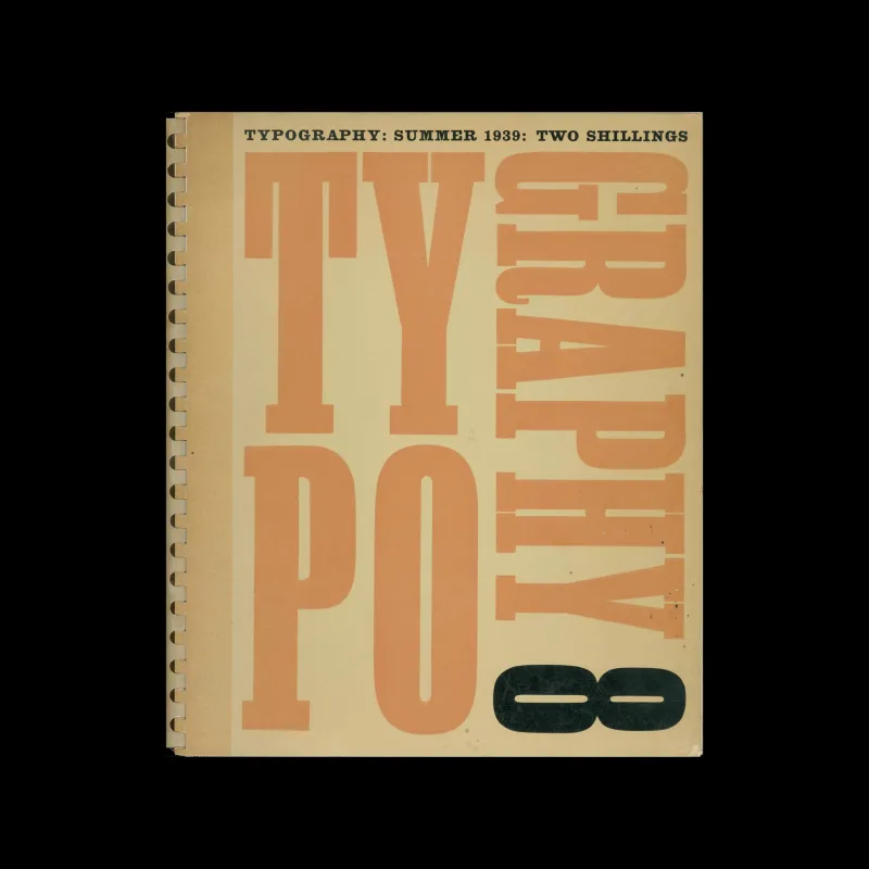 Typography 8, Shenval Press, Summer 1939