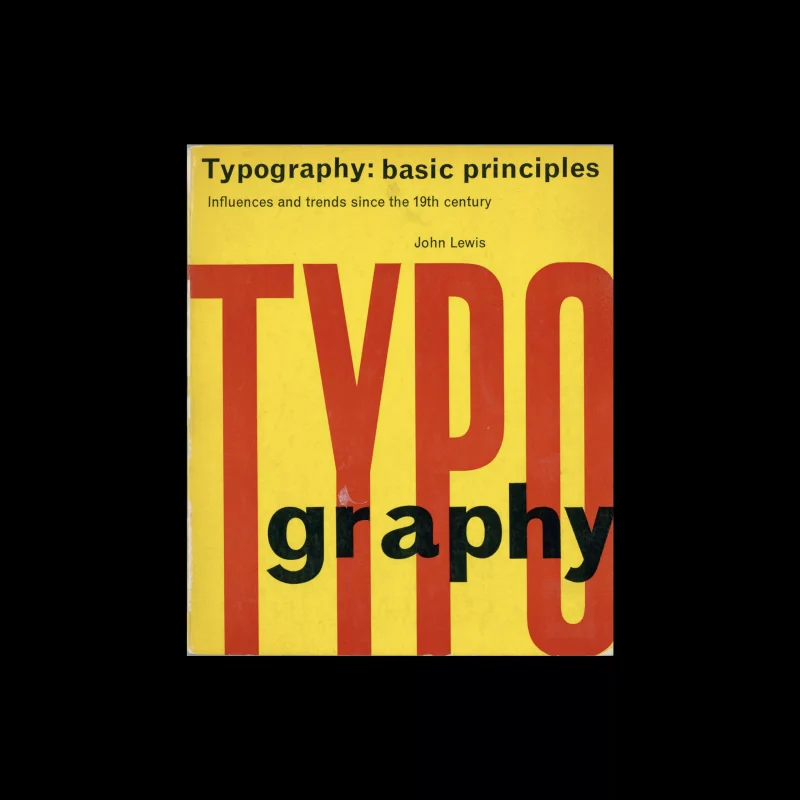 Typography - Basic Principles, Studio Vista : Reinhold, 1963