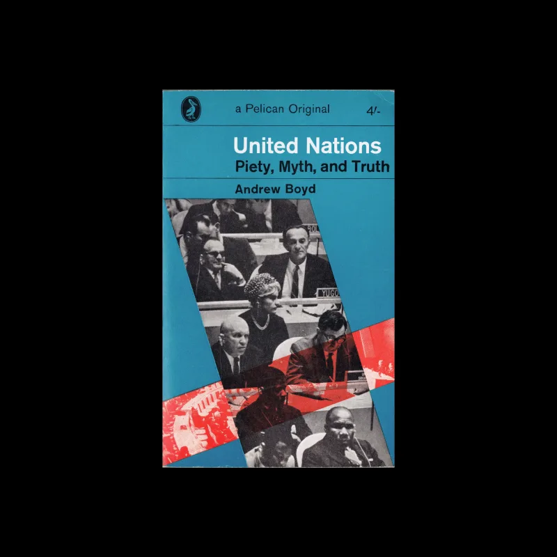 United Nations, Pelican Original, 1966. Designed by Germano Facetti