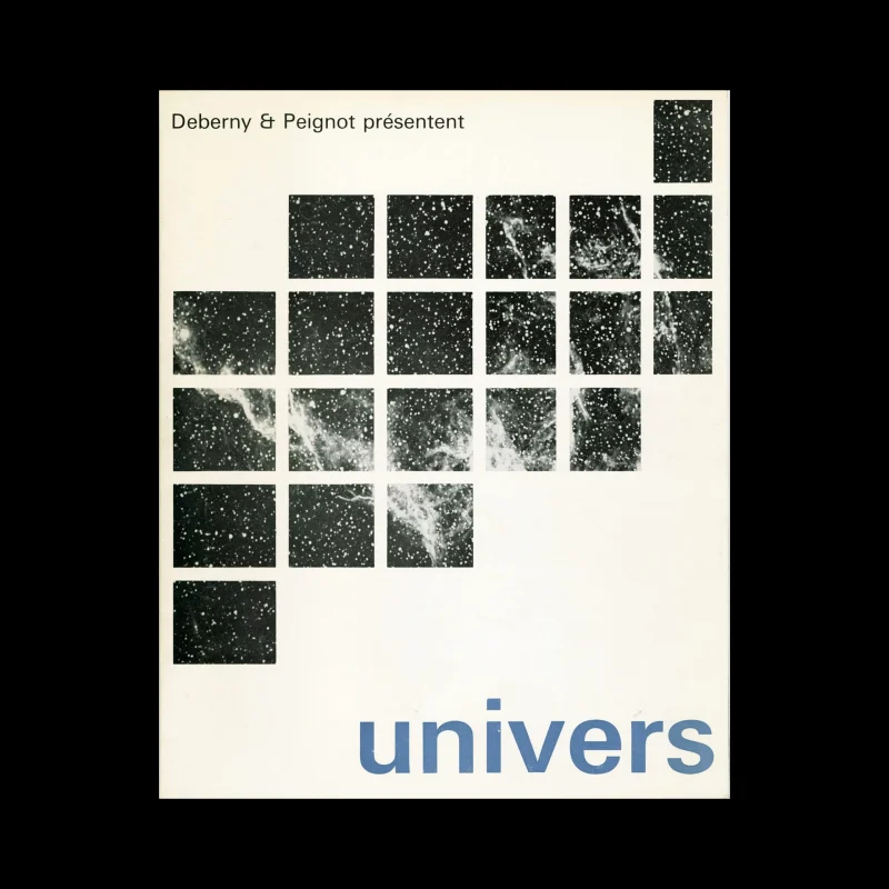 Univers Specimen, Deberny & Peignot, c 1960