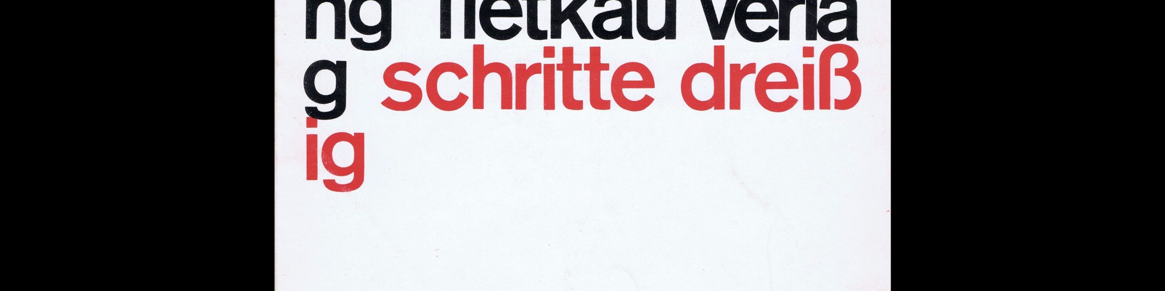 Ute Erb, Ein schöner Land, Wolfgang Fietkau Verlag, 1976. Designed by Christian Chruxin