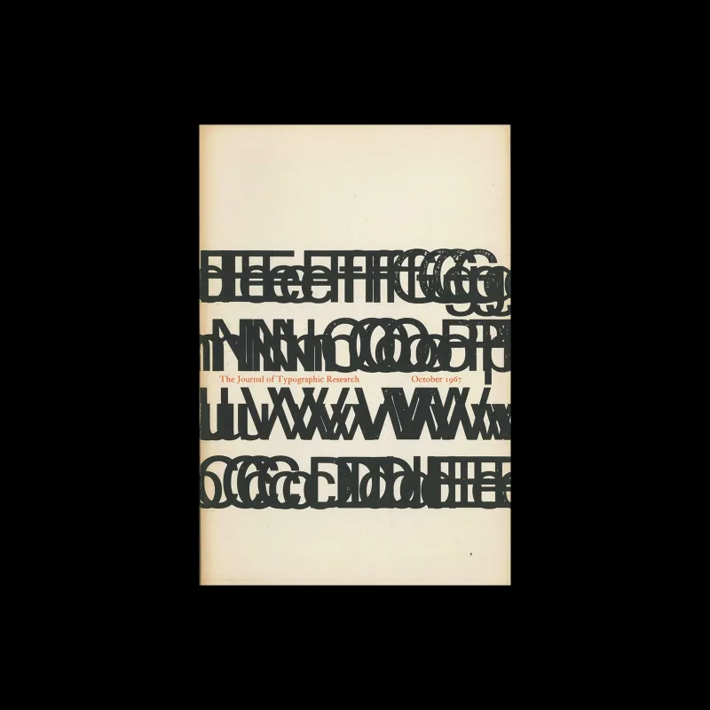 Visible Language (The Journal of Typographic Research, Vol 01, 04, October 1967