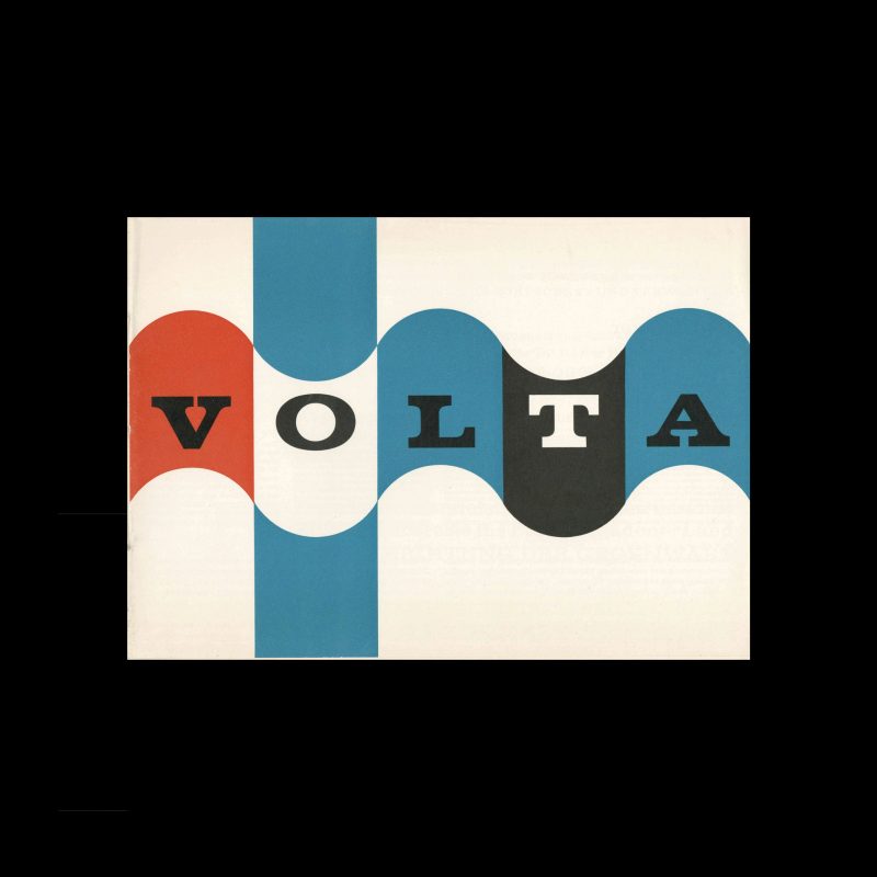 Volta, Bauersche Giesserei, Type Specimen, 1955
