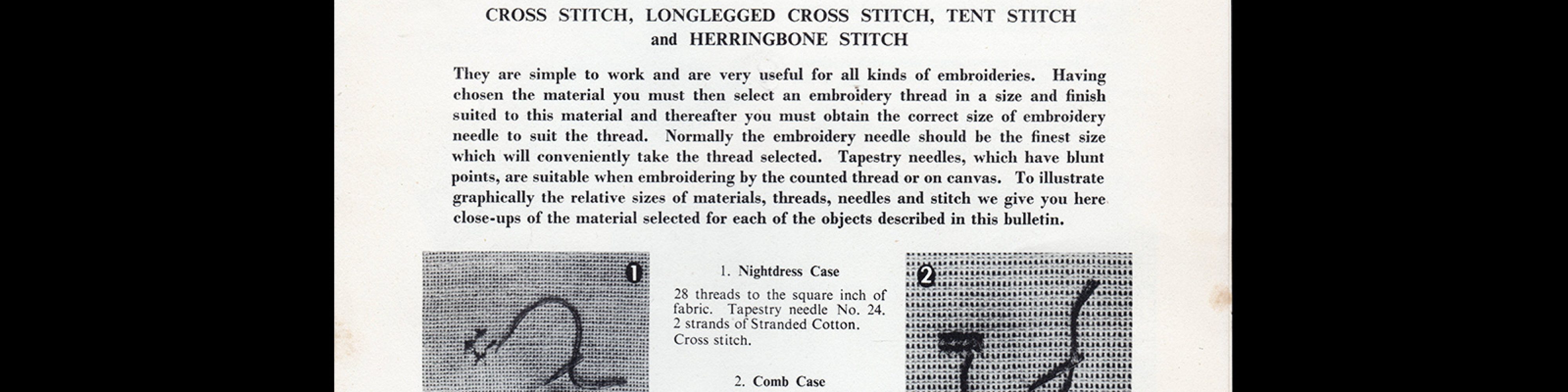 And So To Sew Bulletin 2b, 1950s