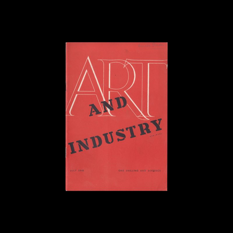 Art and Industry magazine July 1948