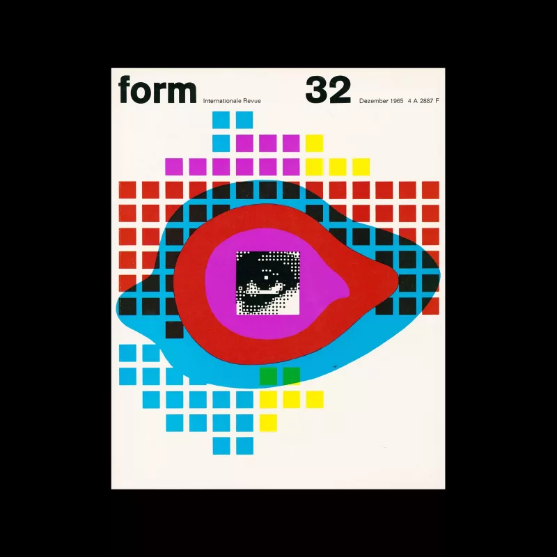 Form, Internationale Revue 32, December 1965. Designed by Karl Oskar Blase