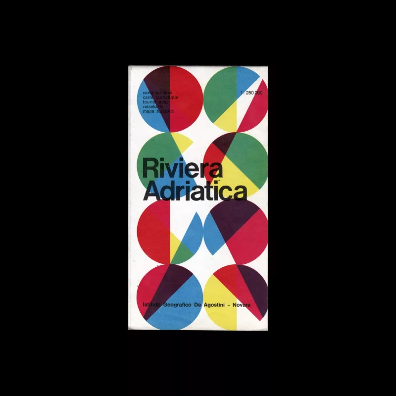 Riviera Adriatica travel guide designed by Max Huber