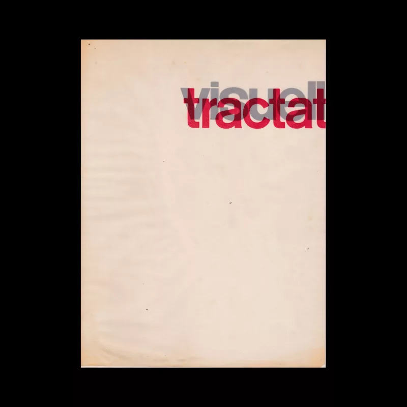 visuell tractat, 1962 designed by Herbert W. Kapitzki
